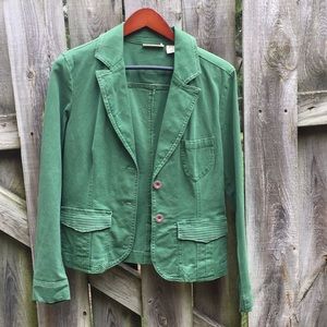 DKNY Jeans green blazer